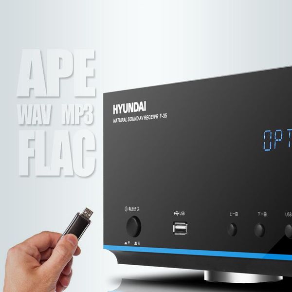 Amplificateurs 900W 5.1 Amplificateur Power Amplificateur Accueil Highpower Audio Power Amplificateur Bass Bass HiFi Bluetooth Karaoke Digital Feverless Decoding