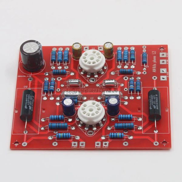 Amplificateurs A38 Diy stéréo 12ax7 + 12AU7 Tube MM Phono Amplier Amplificateur Kit Reportez-vous