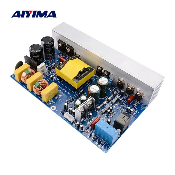 Amplificadores Aiyima 1000W Potencia Amplificador Audio Audio Clase D Mono Digital Amplificador Amp de altavoces con suministro de alimentación Switch Cine