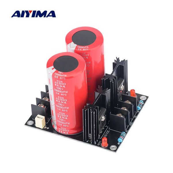 Amplificateurs Aiyima 120a 100v1000000uf amplificateur Rectifier Filtre Board alimentation électrique DIY Home Theatre Audio Amplificateur