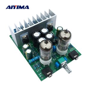 Amplificateurs Aiyima 6J1 Préamplificateur de tube Board audio LM1875T Power Amplificateur Board 30W Préampe Bile Buffer Buffer Amplificateur AMP KITS DIY DIY