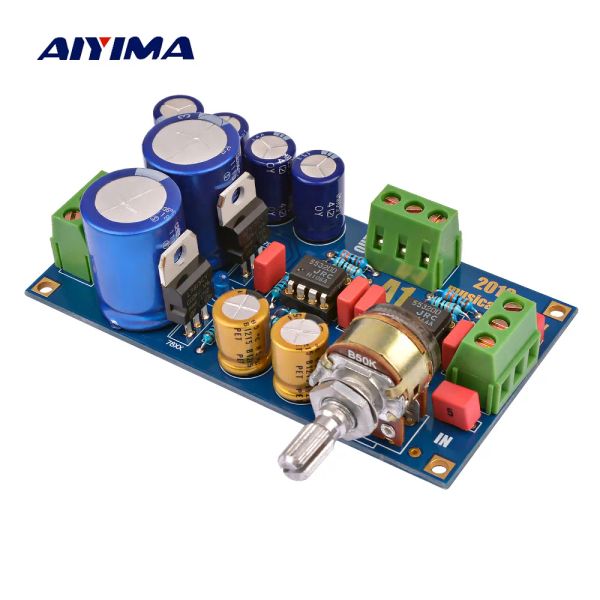 Amplificateurs Aiyima NE5532 Amplificateurs de préamplificateurs Tone Board Audio Musical Fidelity Fever Préamplificateur Volume Tone Control Board