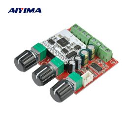 Amplificateurs Aiyima TPA3110D2 Subwoofer Bluetooth Amplificateur Board 2.1 canal TPA3110 Amplificateurs audio numériques actifs 15W * 2 + 30W