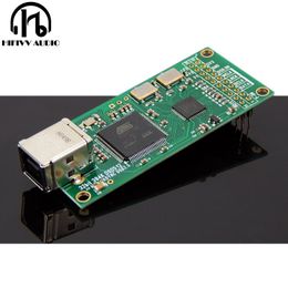 Versterkers Amano USB -kaart voor AK4497 ES9038 AK4493 Audio -versterker DIY Board Coaxiale vezeluitgang DSD512/PCM384 32bit