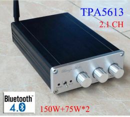 Amplificateurs BA10C TPA5613 2.1 Channels Amplificateur audio numérique amplificateur Bluetooth 4.0 75W * 2 + 150W