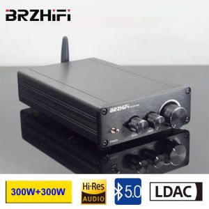 Versterkers brzhifi hifi tpa3255 audiophile bluetooth 5.0 digitale stroomversterker 300W+300W ldac stereo audio desktop home versterker