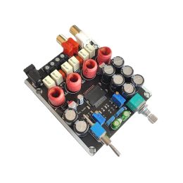 Amplificateurs Classe T TA2024 Boîte d'amplificateur de puissance numérique à double canal stéréo 15W * 2 Amplificateur à fréquence complète inductoire DC12V