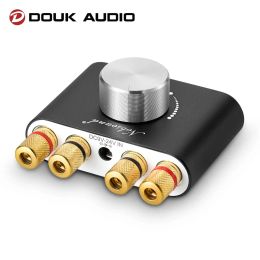 Versterkers Douk Audio Mini Bluetooth 5.0 Digitale versterker NS01G HIFI STEREO HOME AUDIO TPA3116 POWER -VERSTERKER 100W
