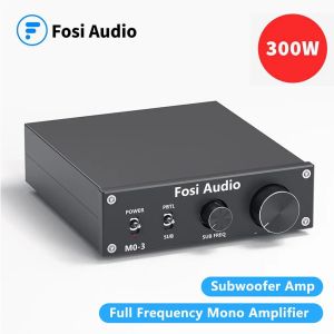 Amplificateurs Fosi Audio M03 Power Subwoofer Amplificateur 300W Digital Mono Audio Amp Hifi Hifi Home Amplificateurs pour Home Theatre System