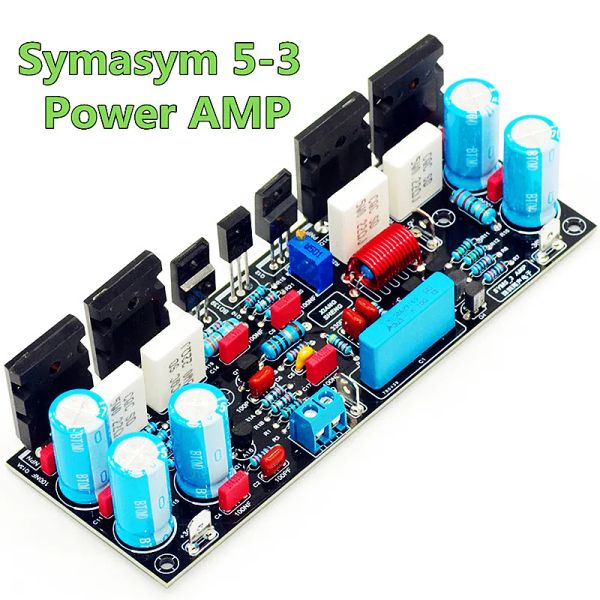 Amplificateurs HIFI Audio Amplificateur Board Symasym53 Sym3 200W Composant Power Amplificateur Board Classe AB Kit de bricolage et fini
