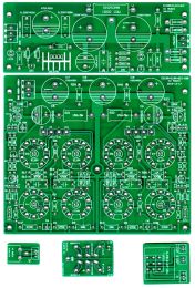 Versterkers Huaji Audiobuisbuisversterker Power versterker STEL84PP 2*13W PUSHPULL Gecombineerde machine PCB -printplaat