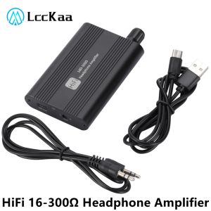 Amplificateurs LCCKAA Portable HiFi Hifi Headphone amplificateur stéréo Ecoutphone Amplificateur 16300Ω 3,5 mm AMP audio AUX pour le lecteur de musique Android de téléphone