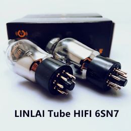 Amplificateurs Linlai 6SN7 Tube à vide Remplacez 6H8C 6N8P CV181 Amplificateur de tube électronique
