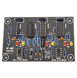 Amplificateurs Amplificateur opérationnel Testeur d'ampli OP pour un seul OPAMP TL071 TL072 TL081 / 082