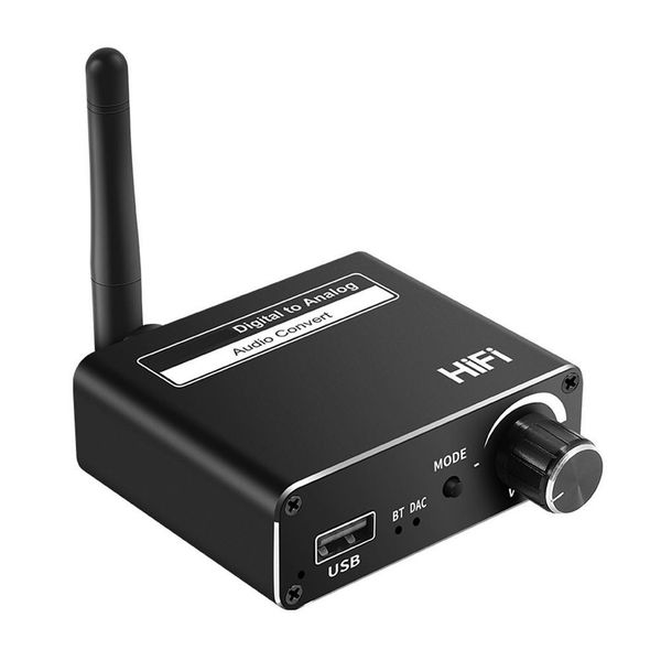 Amplificateurs Optique Coaxial Numérique à Analogique Dac Numérique Toslink à Analogique 3.5mm Convertisseur Audio Stéréo L/r U Adaptateur de Lecture de Disque 3 en 1