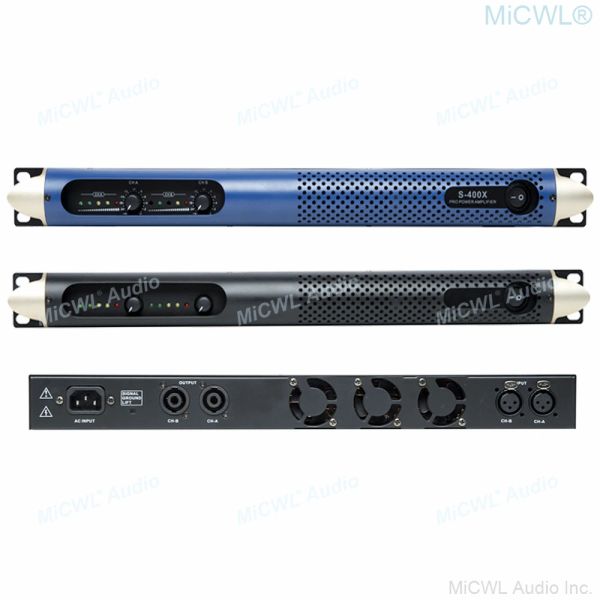 Amplificateurs Professional Class D 1400W Amplificateur numérique Amplificateur à double canal AMP 1400 WATT 2x700W Préamplificateur HIFI