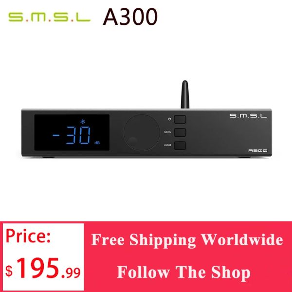 Amplificateurs SMSL DA9 DA9 Bluetooth 5.0 Embauche Amplificateur Amplificateur AMP APT APT X Remote Contrôle RCA / XLR Entrée avec SD9 SD9