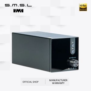 Versterkers SMSL SA300 High Power Bluetooth 5.0 Hifi Remote Digital Amplifier Desktop Power versterker AMP 80W Analog