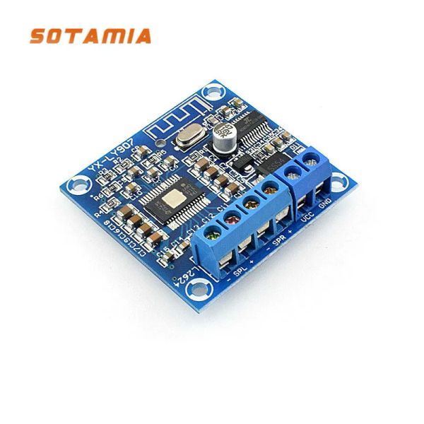 Amplificateurs Sotamia Mini TPA3116D2 Bluetooth 4.2 Amplificateur Board audio 2.0 Stéréo TPA3116 Amplificateur numérique Amplificateur audio AMP 50W * 2