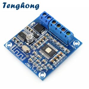 Amplificateurs Tenghong TPA3116D2 Bluetooth Power Amplifier Board 50W * 2 Module d'amplificateur audio numérique 2.0 Amplificador stéréo de canal DC1224V