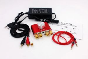Amplificateurs TPA3116 Amplificateur audio récepteur Bluetooth Amplificateur 50W + 50W F900 Amplificateur HIFI STÉRÉO ARMOP AVEC ADAPTAT POWER