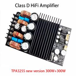 Versterkers TPA3255 HIFI STEREO 300W*2 Klasse D Amplifier Digital 2.0 Channel 600W Audio Power versterkingsbord DC 48V