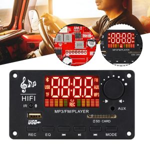 Amplificateurs Players MP3 sans fil pour carton de décodeur Car 50W avec enregistrement Amplificateur Musique Player Call Recording Module sans perte