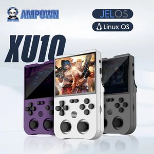 Ampown XU10 Console de jeu Handheld 3.5 Écran IPS 3000mAh Batterie Linux Système Retro INTRO Portable Video Game Console 240410