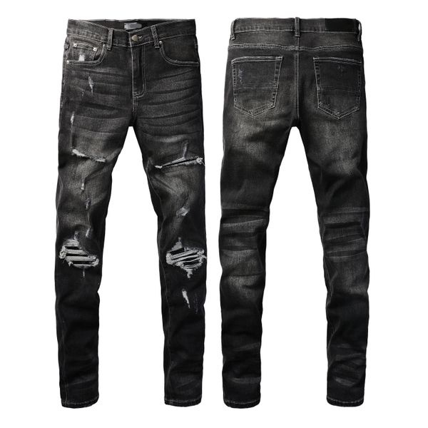 AMR-JEANS Jeans de haute qualité jeans de créateurs jeans jeans jeans de luxe pantalon en détresse jeans déchiré pantalon de moto slim fit