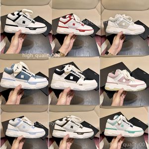 AMRI chaussures de haute qualité avec boîte Skelet Bones imiri Casual Shoe RUNWAY SKEL TOP Low High- Hommes Femmes US11 Basketball en cours d'exécution Noir Blanc Cuir AMRI Lace Up