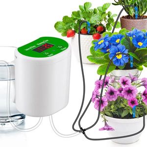 Un arrosage de fleur automatique à chronométrage intelligent en pot à l'eau goutte à goutte Applicateur d'applications Gardening Green Plant 240514