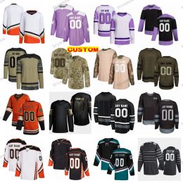 Anaheimducksmens inverse rétro 2.0 Jerseys de hockey Camo combat le cancer Fowler Zegras Getzlaf Henrique Terry Vatrano Mctavish Strome Silfverberg Grant