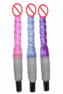 Attachement anal pour la mitrailleuse sexuelle automatique Dildo anal 18 cm de long et 2 cm Largeur Anal Sex Toys Adulte Sex Products 7137134