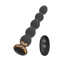 Anale buttplug dildo vibrator prostaatmassage kraal enkele vibratiemodi stimulator seksspeeltjes producten speelgoed voor mannen vrouwen koppels 231010