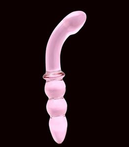 Anal gode perle en verre cristal But Plugin vagin stimulation anal plug toys for women Products sexe masturbation 8157090