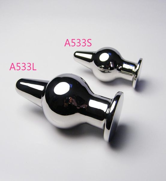 Tapón anal Bondage Gear butt plug Anal Hook pagoda plug anal de alta calidad 304 inoxidable BDSM Gay Chastity BDSM juguetes sexuales A5336101956