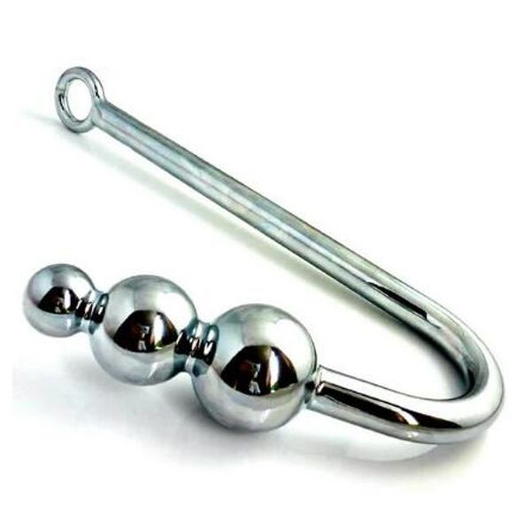 Anal Plug Hook con 3 bolas, Butt Plug Vagina Toys dispositivos de castidad bondage Juguetes anales juguetes sexuales gratis por DHL