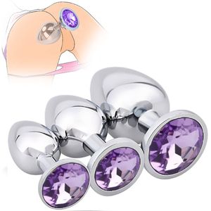 Anale Plug RVS Metalen Butt Grote Set Waterdichte Sieraden Kralen Buttplug Volwassen sexy Speelgoed Voor Vrouwen Man