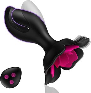 Anal plug vibrator sexe toys en expansion vibrante bouchon bout filet 10 modes de vibration rose toys g vibrateurs de poit