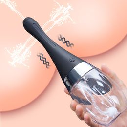 Anal Toys Anal Cleaner Silicone Santé Automatique Lavement Sexe Côlon Outil Vaginal Anal Plug Butt Douche Douche Nettoyage Enemator pour Hommes Femmes 230410