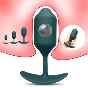 Anale speeltjes Anale training S/m/l stalen bal ingebouwde heupplug Dildo voor mannelijke heupplug mannelijke Prostaatmassage Anus penis volwassen producten 230720