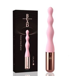 Giocattoli anali Vibratore anale plug anale prodotti del sesso massaggiatore prostatico morbido perline plug anale femminile giocattolo del sesso butt plug giocattolo anale 230511