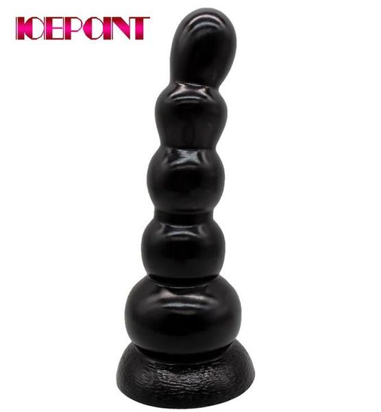 Anal Toys Beads Consolador de succión CUP BUPLUG MASSAGER Ball Plugs for Women Lesbian Big Bujuguetes Sexuales Girl Sex Shop8656341