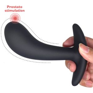 Juguetes anales Big Head Estimulador de próstata Soft Plug Sex Shop Gel de sílice líquido Butt Masturbador femenino Erótico para pareja 221130