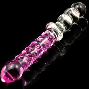 Jouets anaux perles de verre cristal boules gode godemichet anal Gspot stimulateur sexe pour femmes couples Anus Massage érotique adulte 230901
