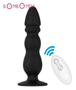 Anaal speelgoed voor mannen draadloze afstandsbediening dildo vibrators mannelijke prostaat massager sterke sukkel 10 snelheden anale plug vibrator sex speelgoed 201213947058