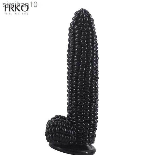 Toys anal frko Corn Plug anal avec des légumes à ventouse