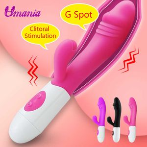 Toys an anal vibratrice de lapin Dildo pour femmes puissantes Silicone Silicone Femme Vagina clitoris stimulateur sexe Game pour les femmes adultes 0930