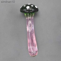 Anale speelgoed glas anale plug champignon crystal dildo volwassen seksspeelt voor vrouw man anus kont prostaat stimulatie vaginale irritatie hkd230816