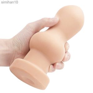 Toys Anal Quality Silicone plug anal bouchon souple Soft Butt Masturbation Device Adult Products Anal Perles érotiques Toys pour couple HKD230816